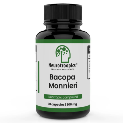 Bacopa Monnieri 90 cápsulas 300mg (min. 50%bacosides)